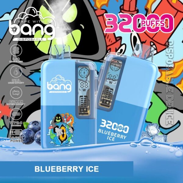 Bang 32000Puffs Blueberry Ice