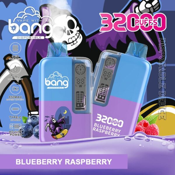 Bang 32000Puffs Blueberry Raspberry