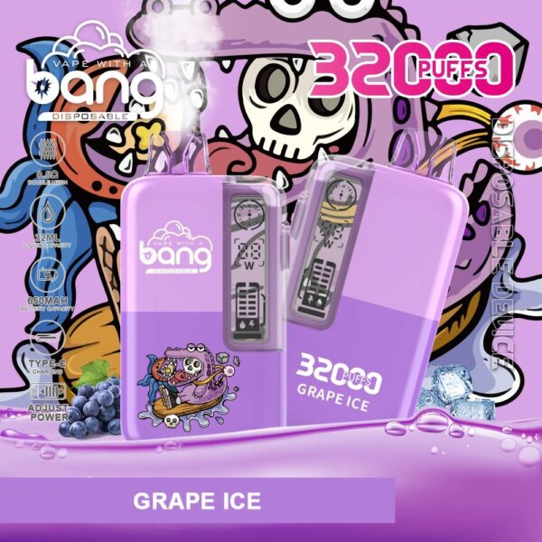 Bang 32000Puffs Grape Ice