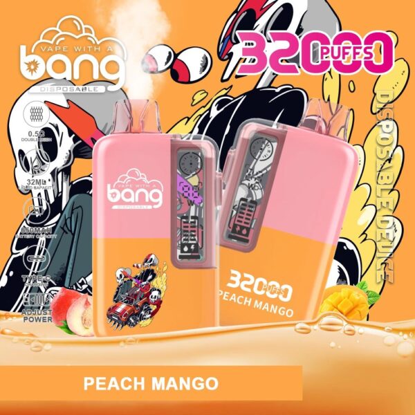 Bang 32000Puffs Peach Mango
