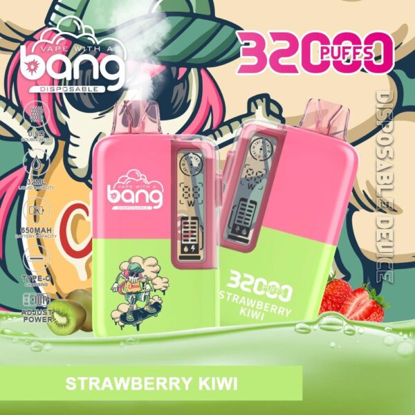 Bang 32000Puffs Strawberry Kiwi