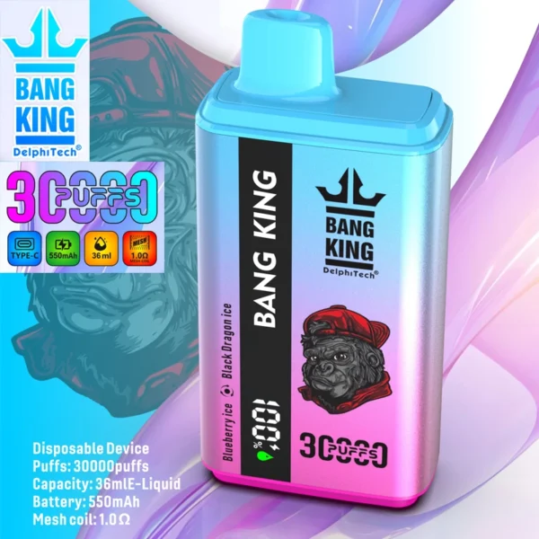 Bang King 30000 Puffs Double Flavors Smart Screen 3