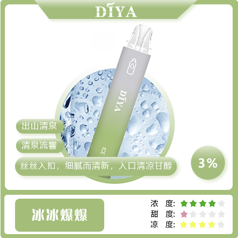 DIYA抛棄式 冰冰爆爆