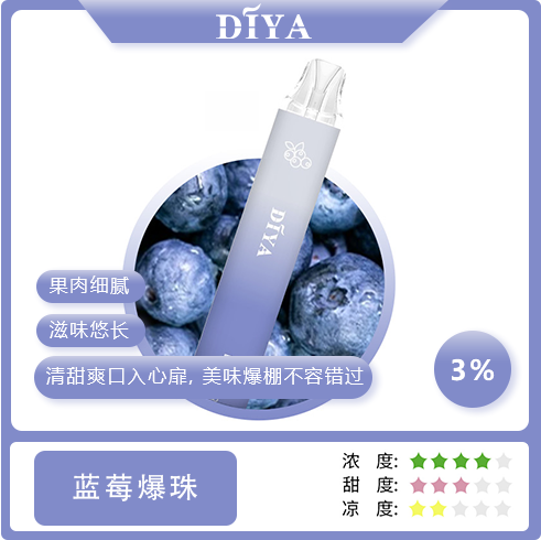DIYA抛棄式 藍莓