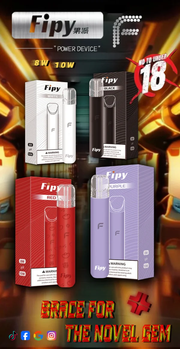 Fipy 果派電子煙主機附圖
