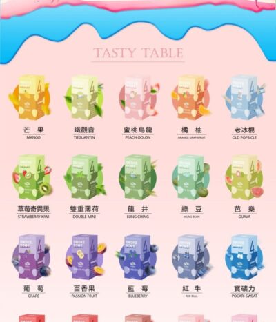 candy四顆裝煙彈