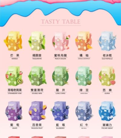 candy四顆裝煙彈