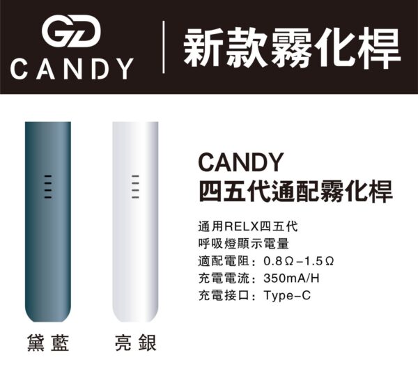 Candy五代電子煙主機
